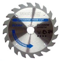 TCT Circular Saw Blade 230mm x 30mm x 20T Professional Toolpak  Thumbnail